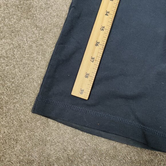 L.L. Bean Men's Track Pants Size XL Navy Cotton Pull On Lightweight Workout - Picture 10 of 11